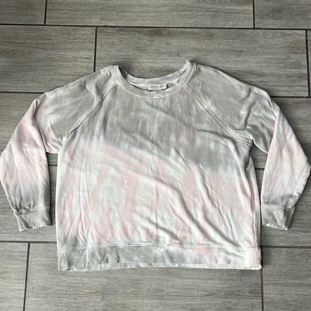 Rachel Zoe Super Soft Tie Dye Sweatshirt Medium